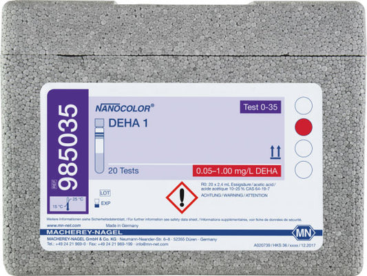 Tube test NANOCOLOR DEHA 1