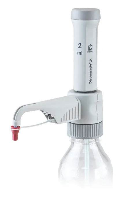 Dispensette S, fixed-volume, DE-M, 2 ml, with Recirculation valve
