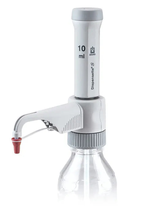 Dispensette S, fixed-volume, DE-M, 10 ml, with Recirculation valve