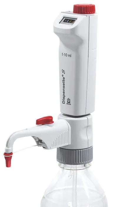 Dispensette S, digital, DE-M, 2,5 ml - 25 ml, with Recirculation valve