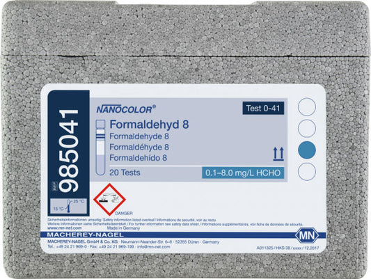 Tube test NANOCOLOR Formaldehyde 8
