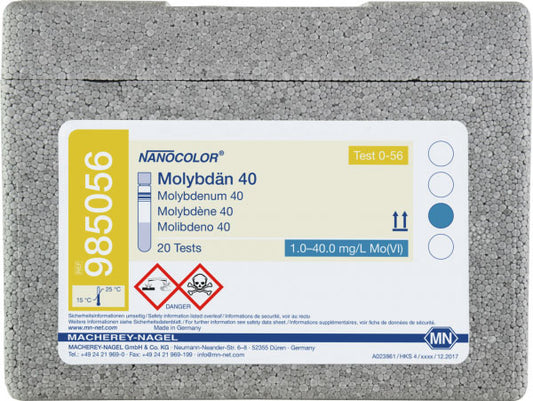 Tube test NANOCOLOR Molybdenum 40