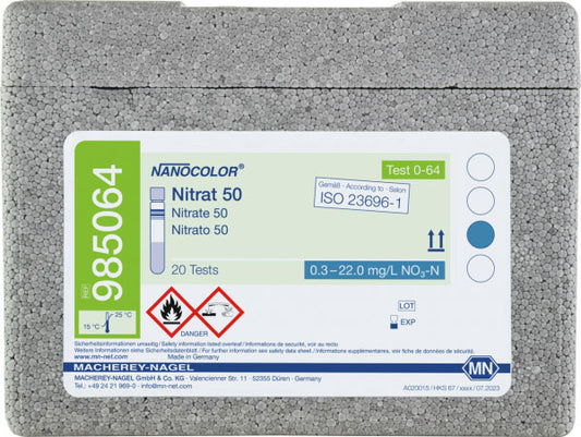 Tube test NANOCOLOR Nitrate 50