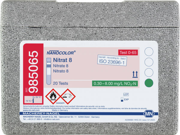 Tube test NANOCOLOR Nitrate 8