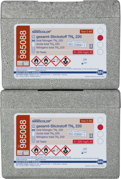 Tube test NANOCOLOR total-Nitrogen TNb 220– ESSLAB
