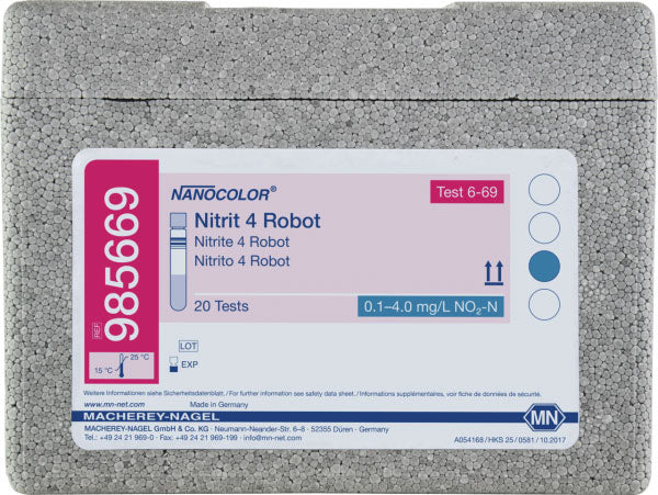 Tube test NANOCOLOR Robot Nitrite 4