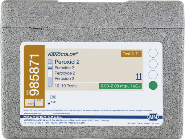 Tube test NANOCOLOR Peroxide 2