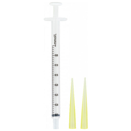 Titration syringe for VISOCOLOR HE Total Hardness H2