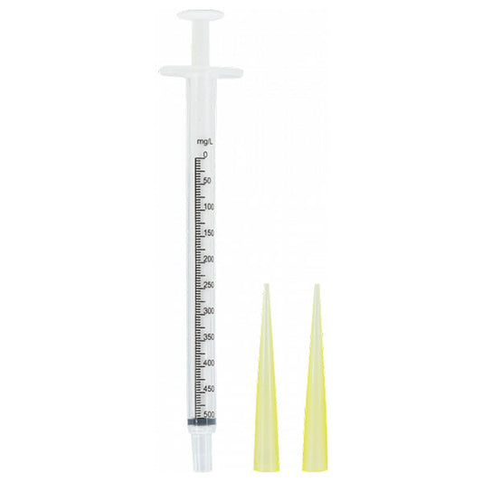 Titration syringe for VISOCOLOR HE Chloride CL 500