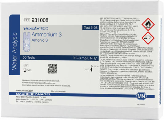 Colorimetric test kit VISOCOLOR ECO Ammonium 3
