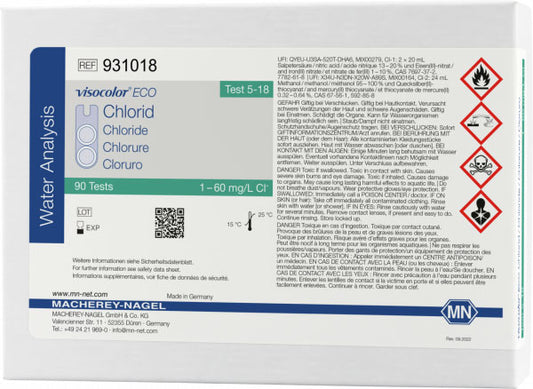 Colorimetric test kit VISOCOLOR ECO Chloride