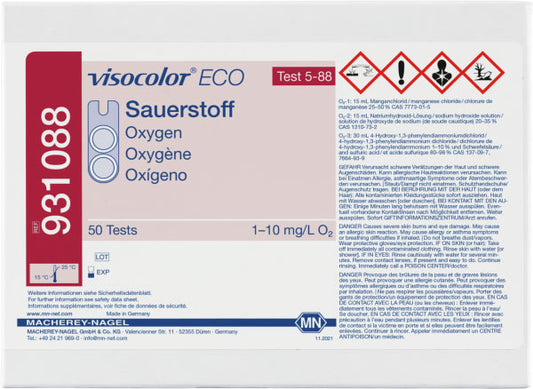 Colorimetric test kit VISOCOLOR ECO Oxygen
