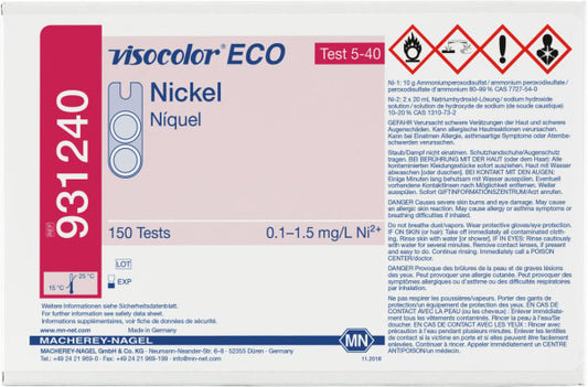 Colorimetric test kit VISOCOLOR ECO Nickel, refill pack