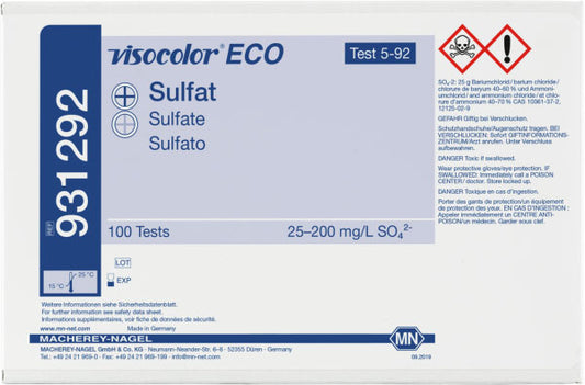 Colorimetric test kit VISOCOLOR ECO Sulfate, refill pack
