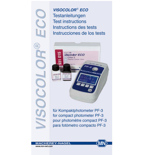 Test instructions for VISOCOLOR ECO on PF‑3