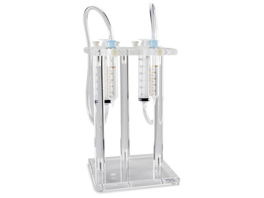 2-Position Pump Stand w/ Hand Pump(10mL)