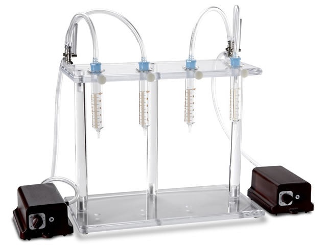 4-Position Pump Stand w/ 2 Pumps (10mL)