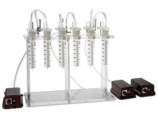 6-Position Pump Stand w/ 3 Pumps (60 mL)