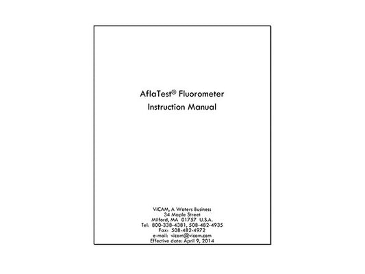 AflaTest Fluorometer Instruction Manual