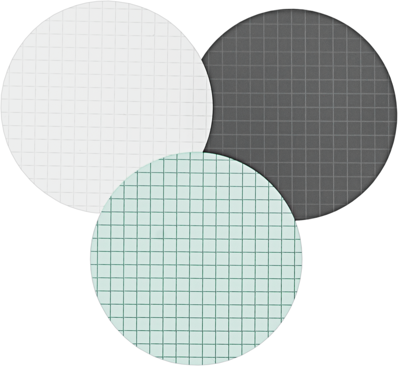 Membrane filters, PORAFIL Cellulose mixed ester with grid, Green