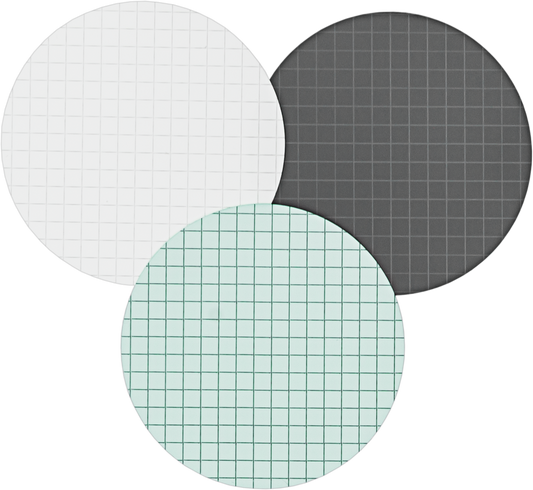 Membrane filters, PORAFIL Cellulose mixed ester with grid, Green
