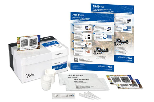 Afla-V AQUA VT Kit (25 Tests) for Peanuts. Peanut Paste & Tree Nuts