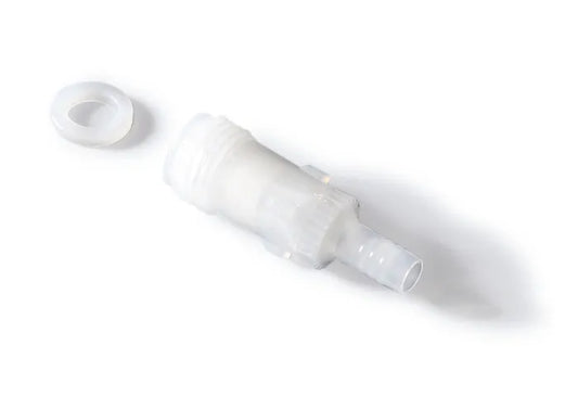 Filling valve Titrette, with olive-shaped nozzle and sealing ring