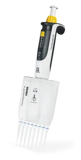 Transferpette® S -8, adjustable, 20 - 200 µl, M8-200, DE-M