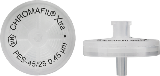Syringe filters, labeled, CHROMAFIL Xtra PES, 25 mm, 0.45 Âµm