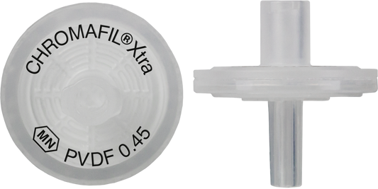 Syringe filter, labeled, CHROMAFIL Xtra PVDF, 0.45 µm