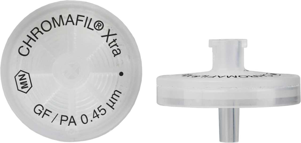 Syringe filter (combi), CHROMAFIL Xtra GF / PA, 1 µm / 0.45 µm