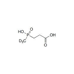 D3-3-(Methylphosphinico)propionic acid