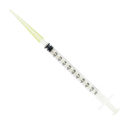 1 mL syringe for VISOCOLOR reagent case for soil analysis