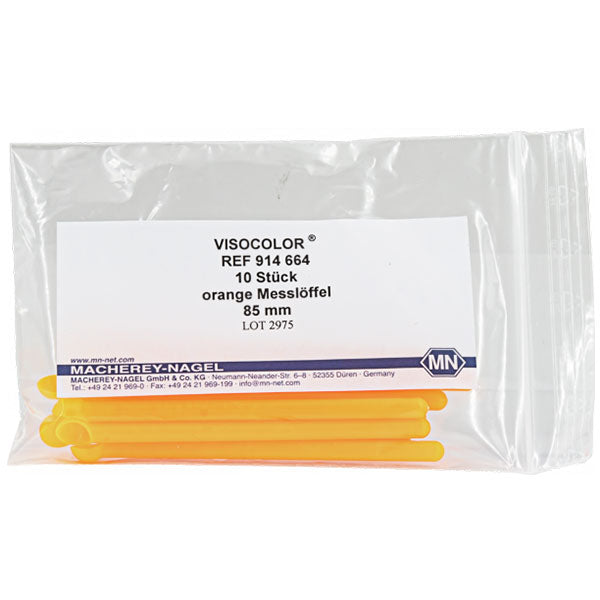 Measuring spoon for VISOCOLOR, orange, 85 mm