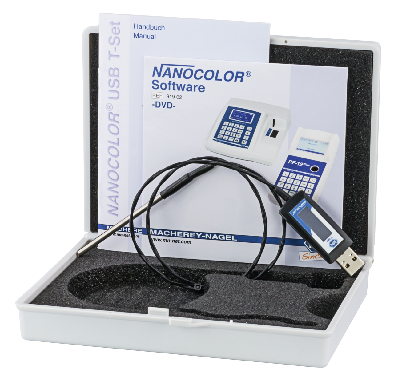 NANOCOLOR USB T‑Set for heating block control