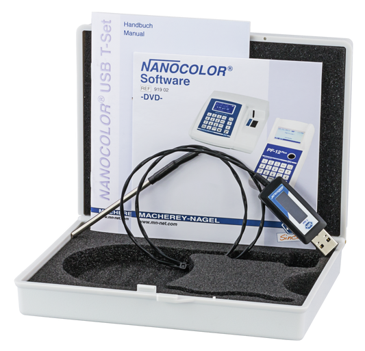 NANOCOLOR USB T‑Set for heating block control