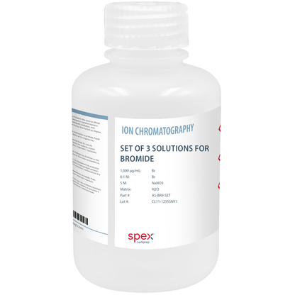 Set of 3 Solutions for Bromide