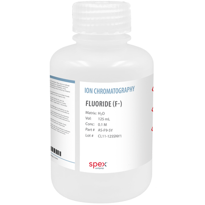Fluoride (F-) Single-Element Ion Selective Electrode Standard, 0.1 M, 125 mL