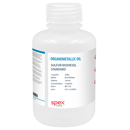 Sulfur Biodiesel Standard, 15 µg/g, 100 mL