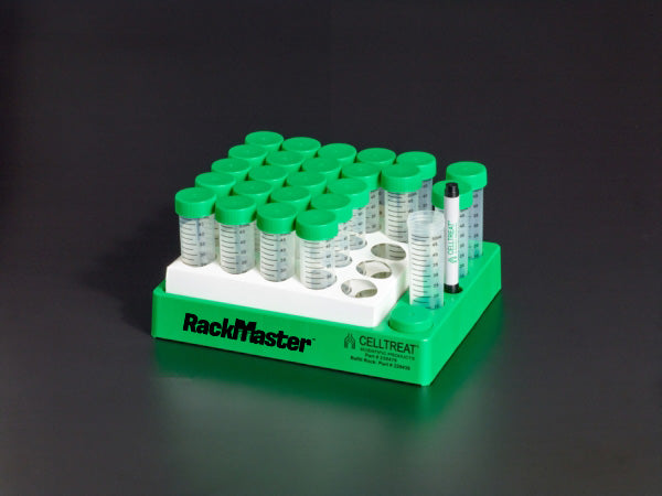 PLASTIC RACK ONLY, 50mL Centrifuge Tube, Best Value RackMaster, Non-sterile, Reusable