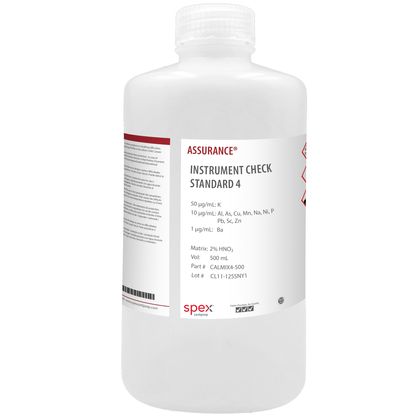 Instrument Check Standard 4 for AA & ICP, 500 mL