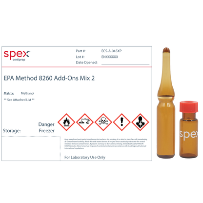 Add-Ons Mix 2 for EPA Method 8260 in Methanol, 1.5 mL