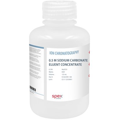 0.5 M Sodium Carbonate (Na2CO3) Eluent Concentrate, 0.5 M, 125 mL