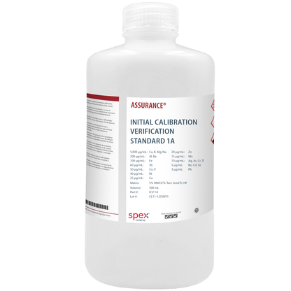 Initial Calibration Verification Standard 1A, 500 mL