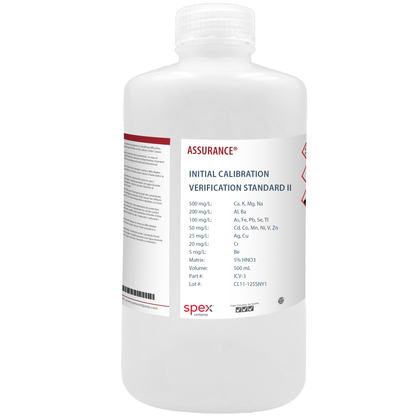 Initial Calibration Verification Standard 3, 500 mL