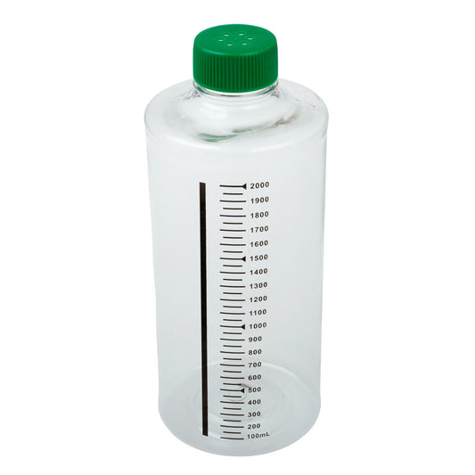 850cm² Roller Bottle, Tissue Culture Treated, Printed Graduations, Vented Cap, Sterile