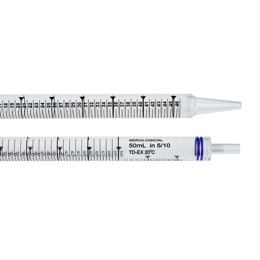 50mL Pipet, Bulk Packed in Bags, Sterile