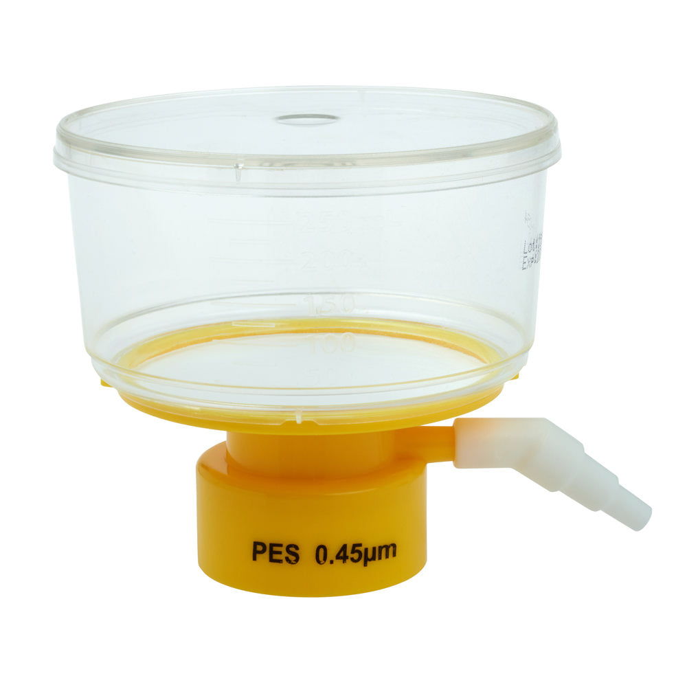 250mL Bottle Top Filter, PES Filter Material, 0.45?m, 75mm, Sterile
