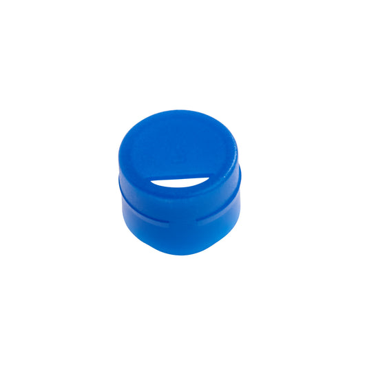 Cap Insert for CF Cryogenic Vials, Blue, Non-sterile