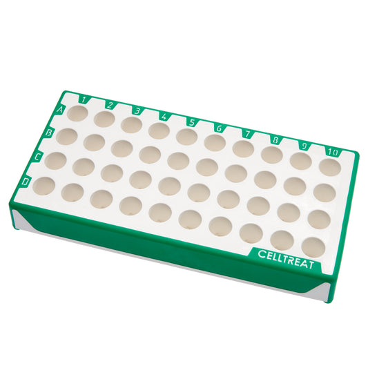Easy-Grip Workstation Rack, CF Cryogenic Vial, 40 Place, Reusable, Non-sterile